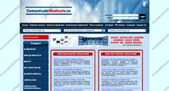 Desktop Screenshot of comunicatemedicale.ro